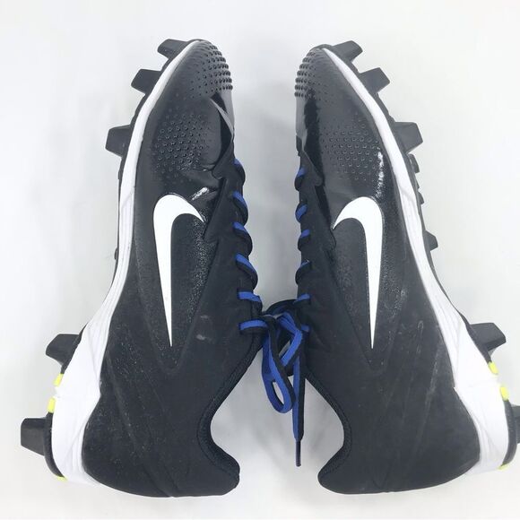 Nike Vapor Fast flex Black White Baseball Cleat Sneaker Shoes - Picture 7 of 12